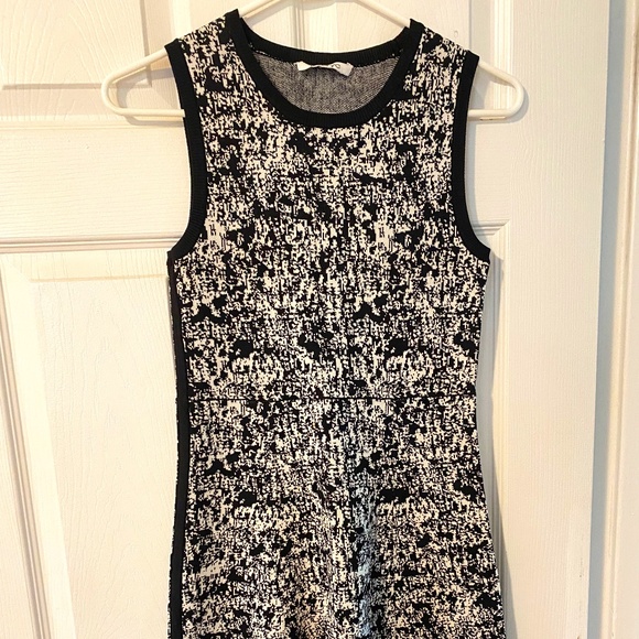 DKNYC mini dress, Sz XS, Black & White - Picture 1 of 5